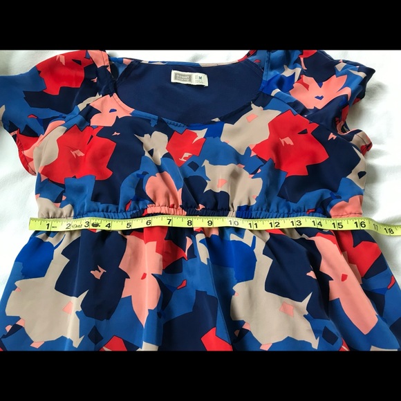 Old Navy Maternity Dress Multi Color Floral - Picture 6 of 7